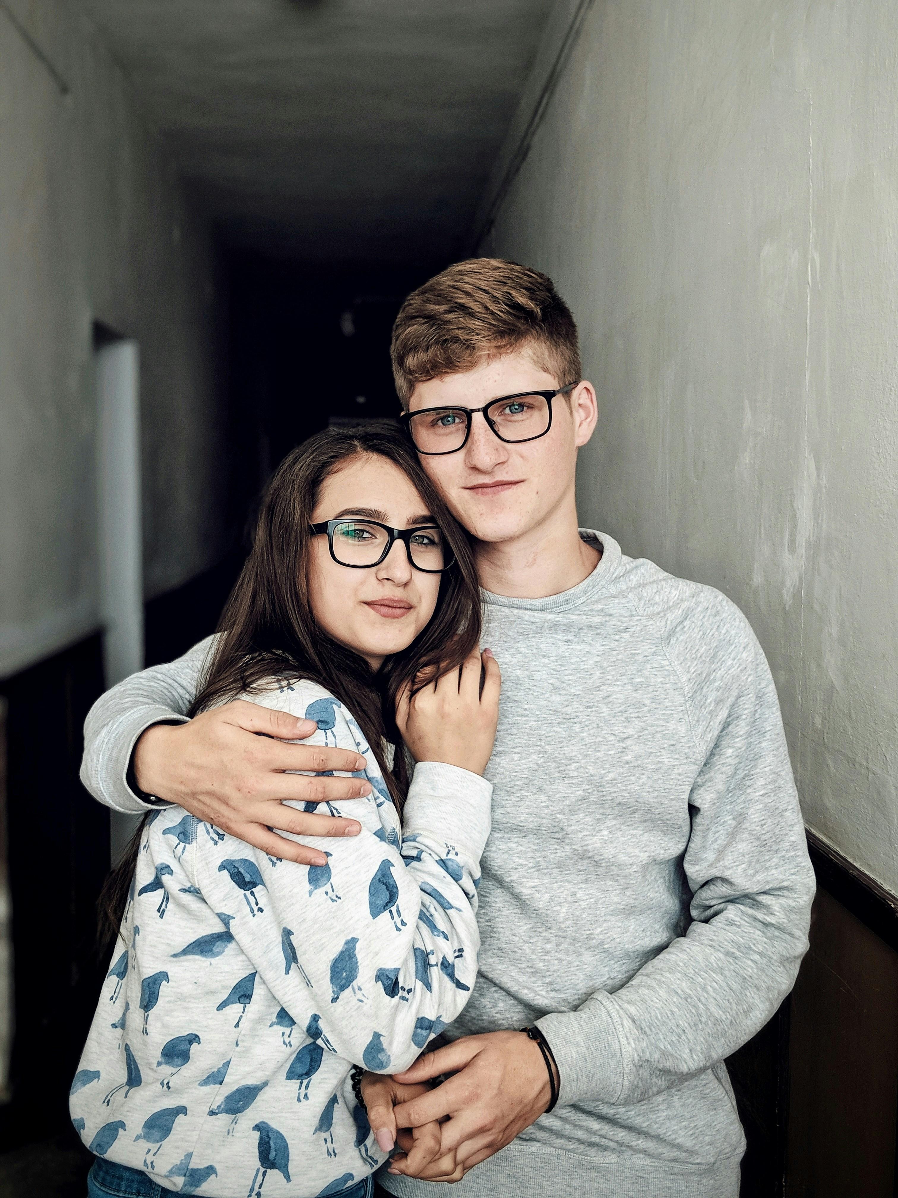 Foto original de la pareja